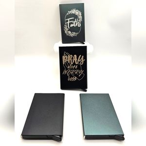 Pop up Wallet RFID Blocking & EDC Pocket Card Holder(Etching Available)
